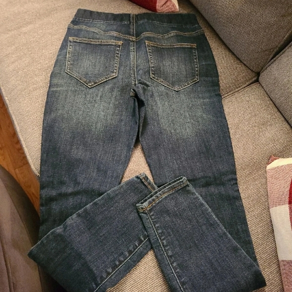 Womens 2P Lands End Skinny Jean Jegging New - Picture 3 of 5